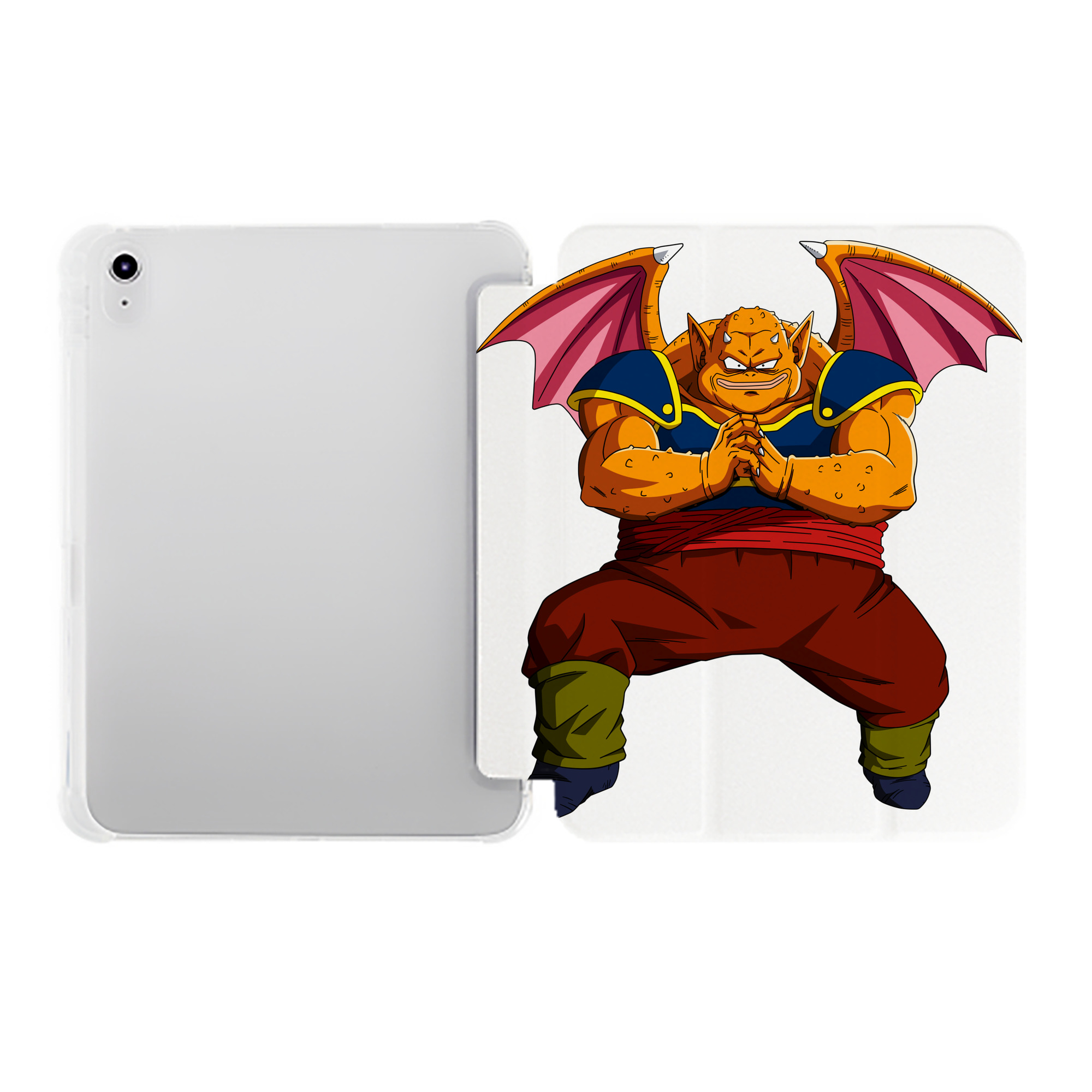 （画像用） ドラゴンボール DRAGON BALL IPad ケース ペン収納付き 三つ折りスタンド PUレザー×シリコン 対応機種9.5/10.5/10.9インチ